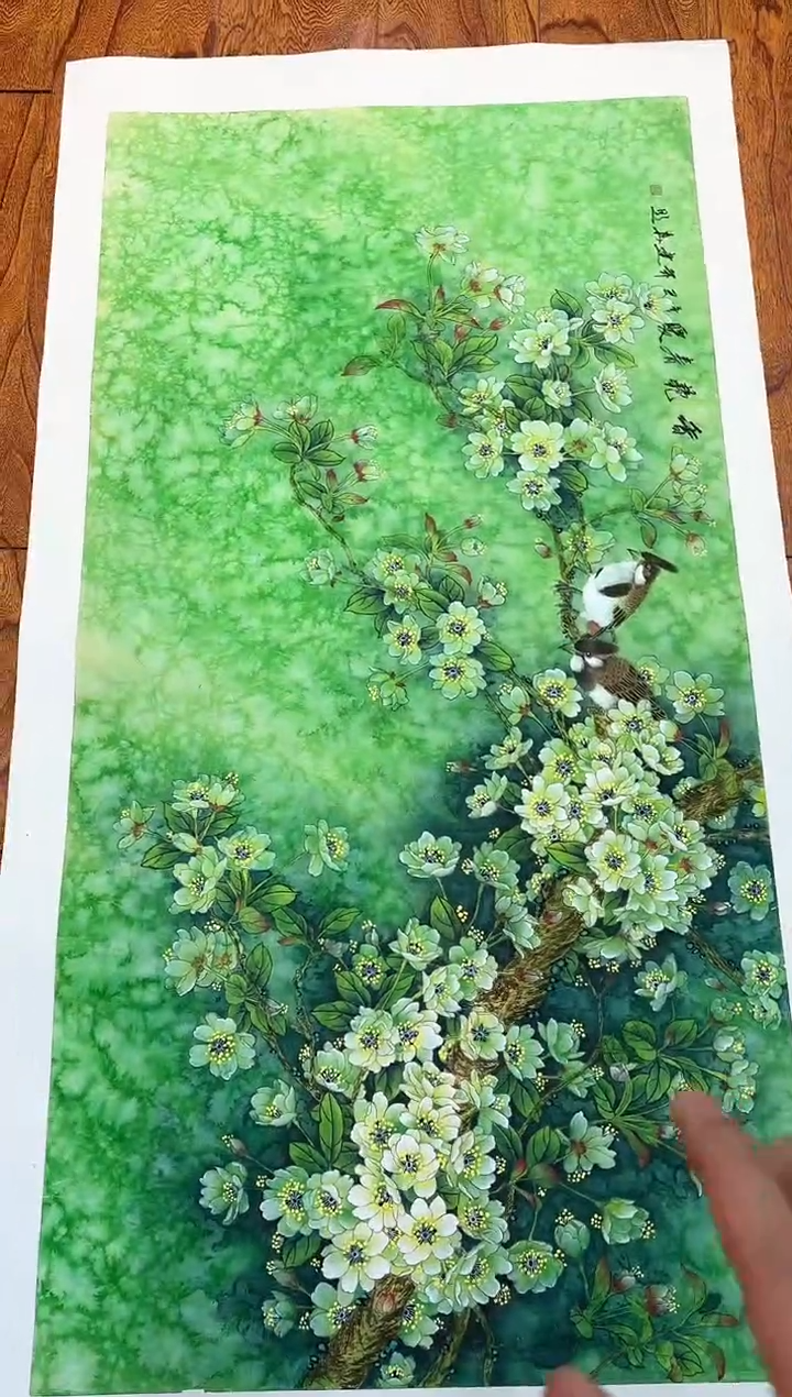 【闪购商品】国画周建真老师绘画作品8-52