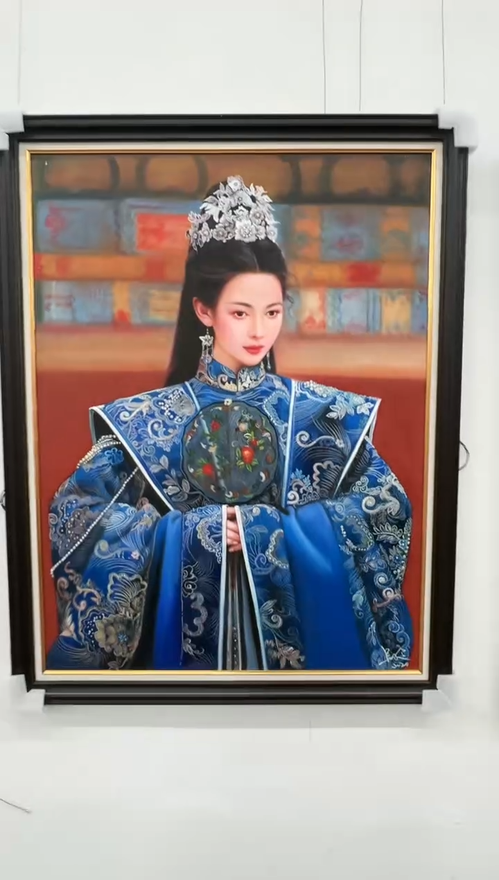 【闪购商品】绘画吴子逸-120*90cm-人物油画