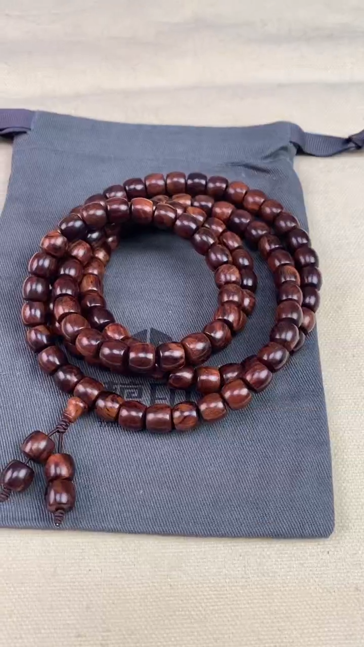 【闪购商品】黄花梨/降香黄檀手串/手链黄花梨 8x9x108