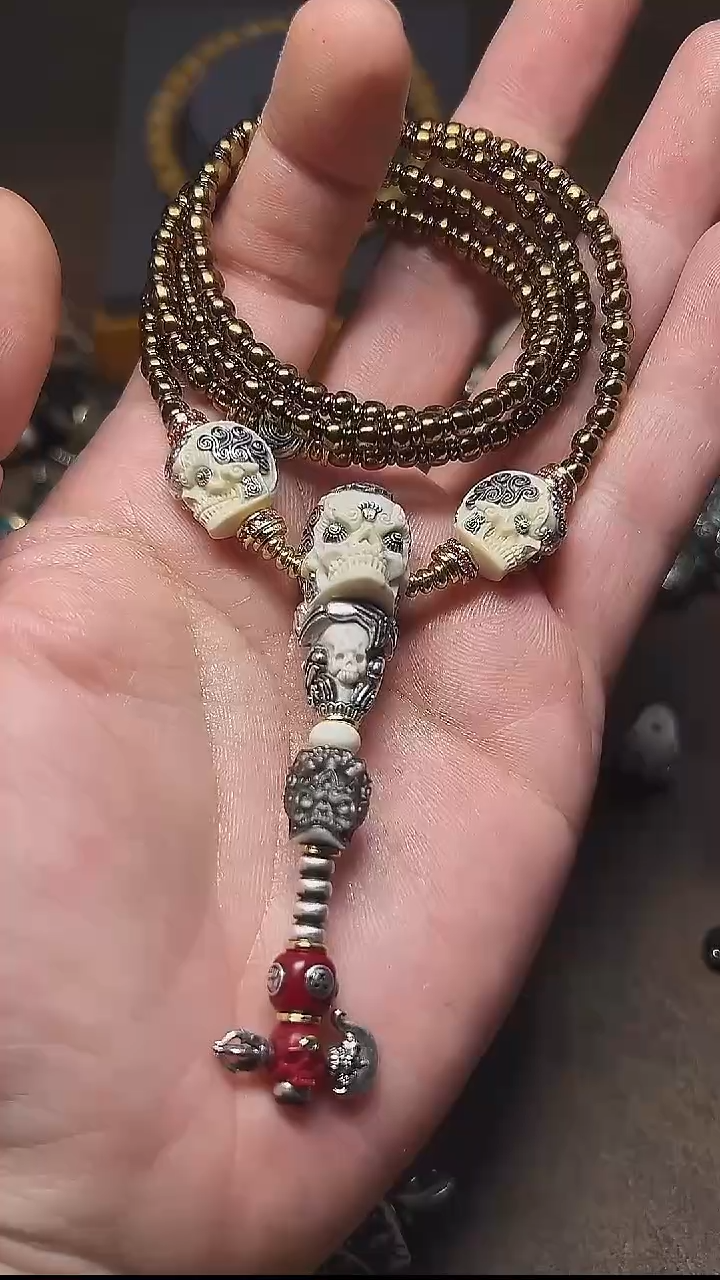 其他猛犸象牙?****?尸陀林主脖挂套装   