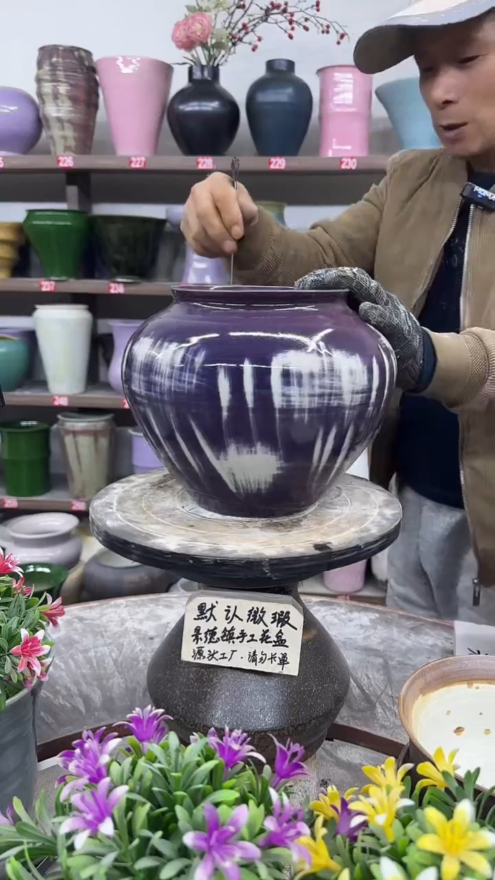 12-12-高21口16瑕-花盆