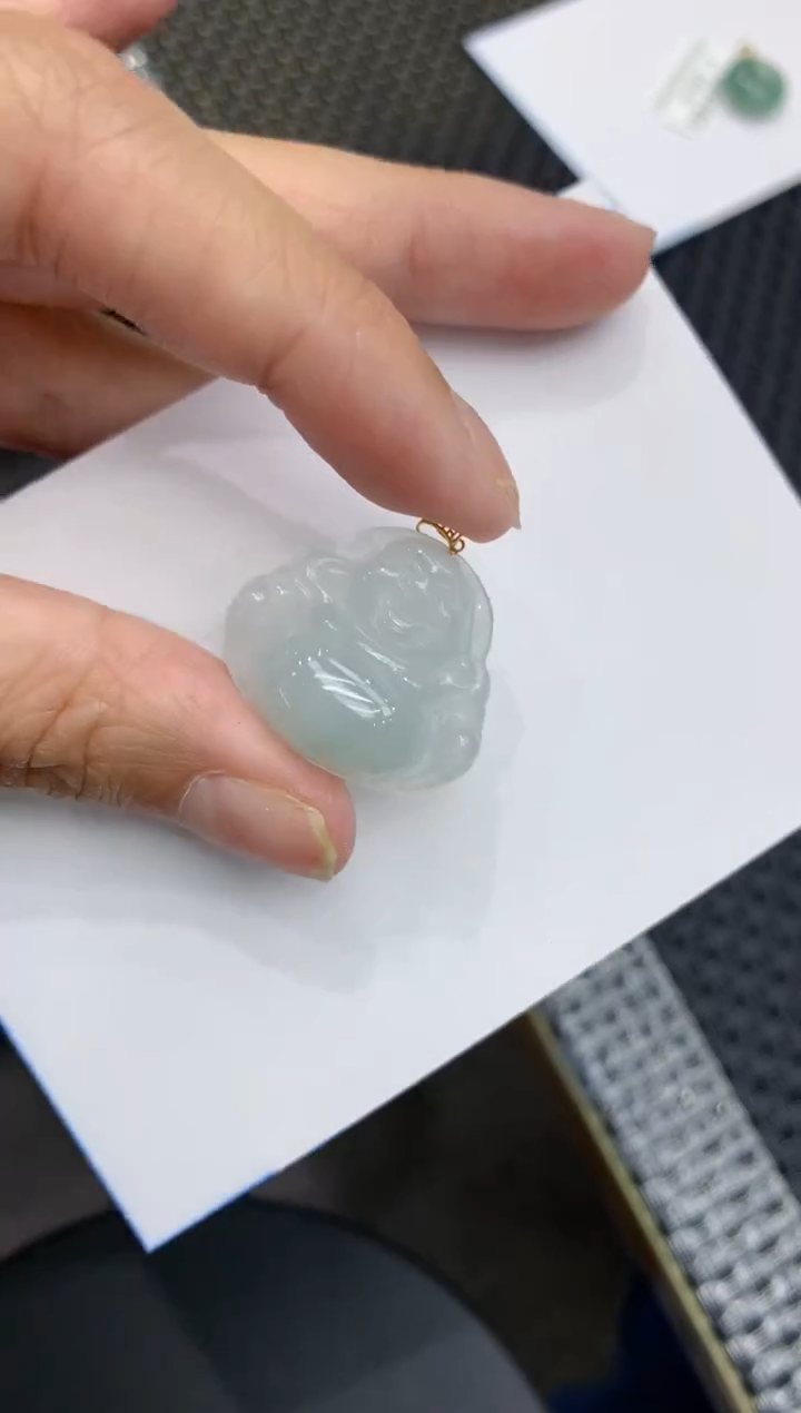 【闪购商品】翡翠颈饰18K金镶嵌111111111111