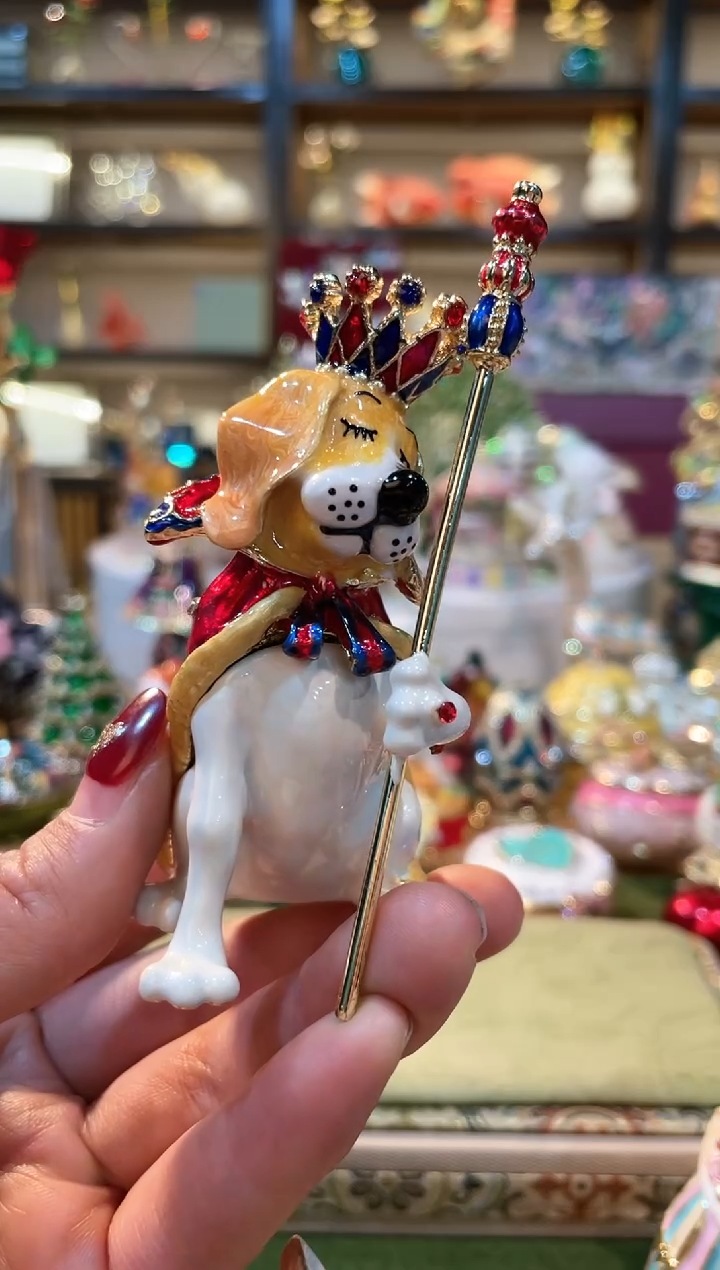 【闪购商品】珐琅彩精致首饰盒