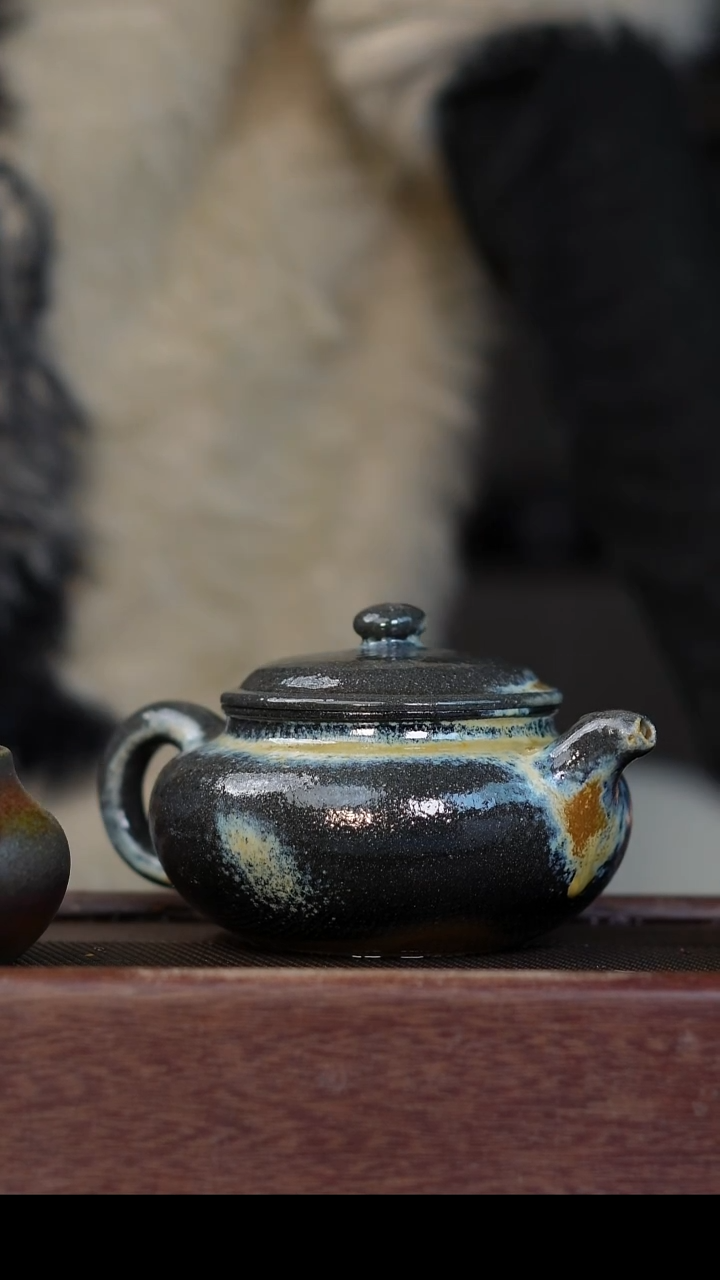 茶壶紫砂柴烧紫砂 仿古300cc