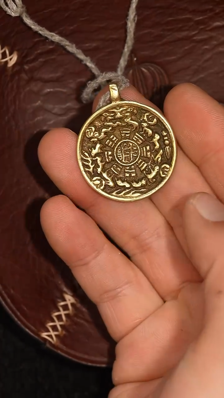 冲赛康胡子哥，藏传九宫八卦牌248