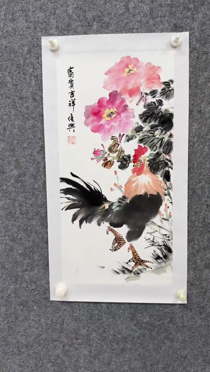 国画ST-ZFX老师绘画作品