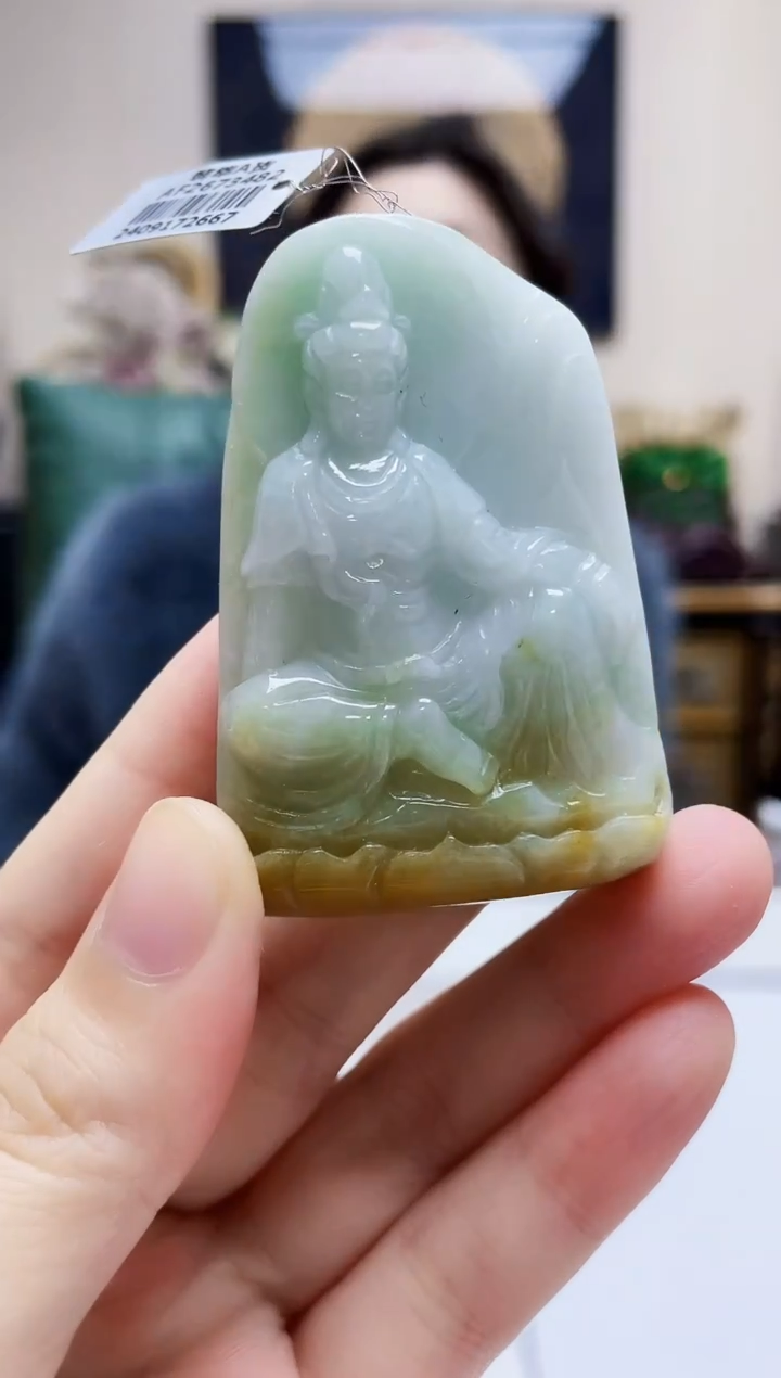 未镶嵌定制翡翠吊坠109
