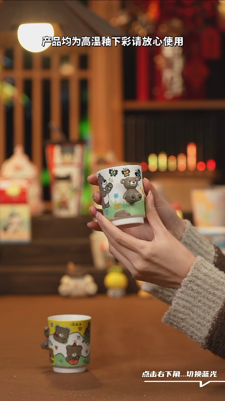 【闪购商品】摆件E108文创纯手工手绘