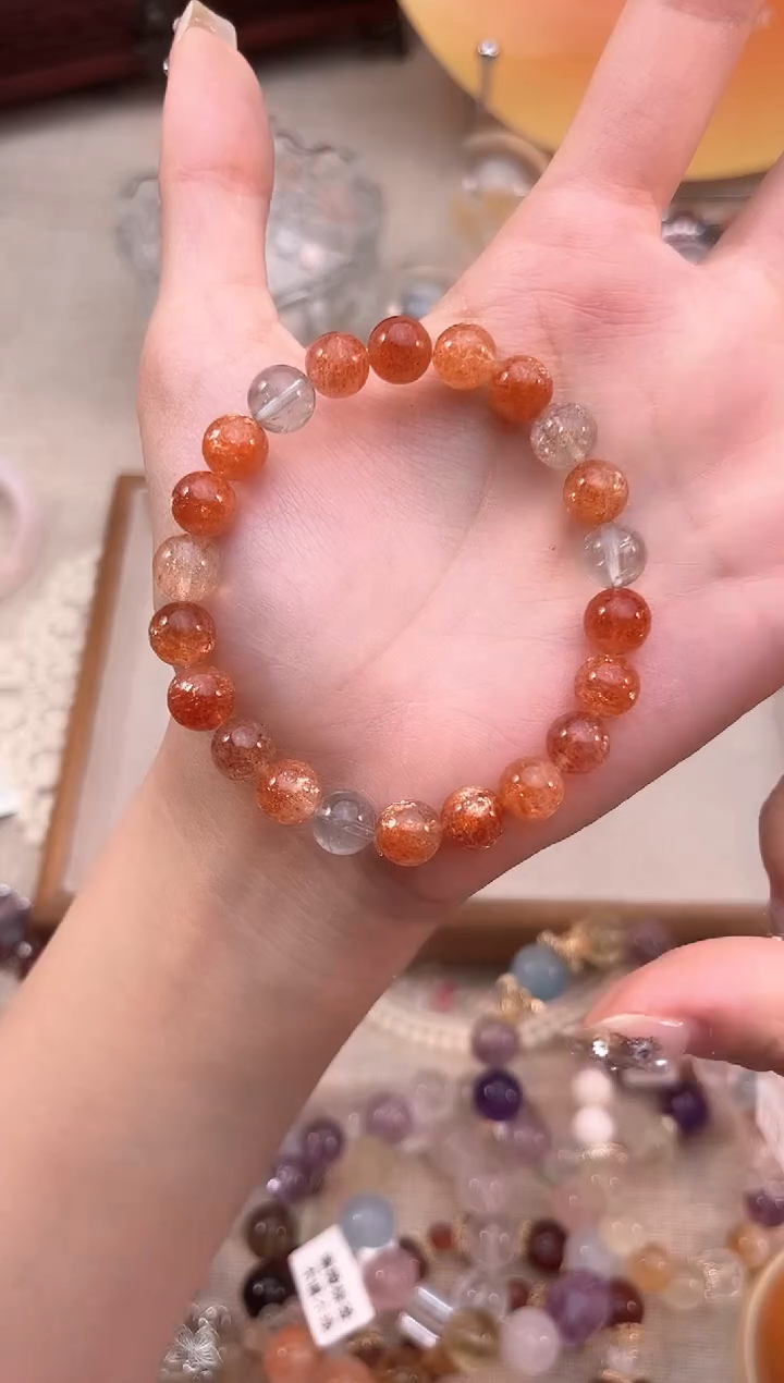 【闪购商品】水晶手链未镶嵌多样性发货发其一颜色微差