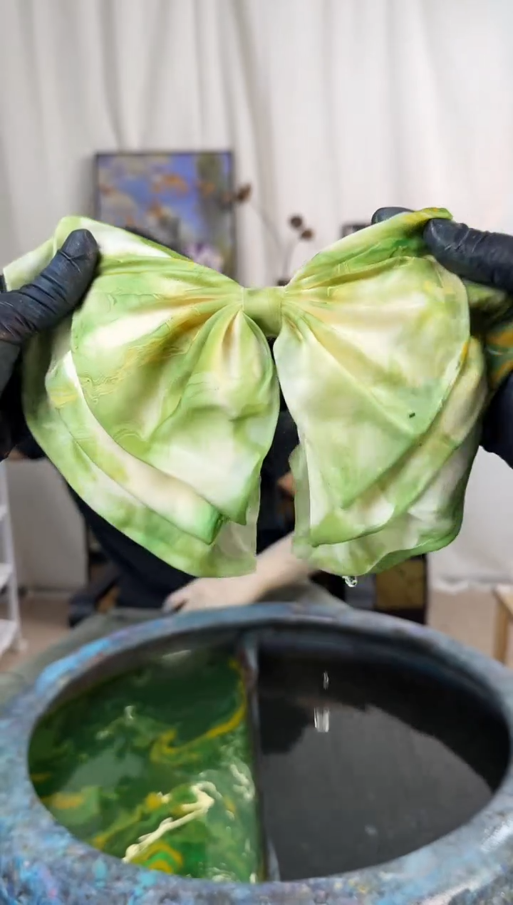 410 春和景明 三层蝴蝶抓夹