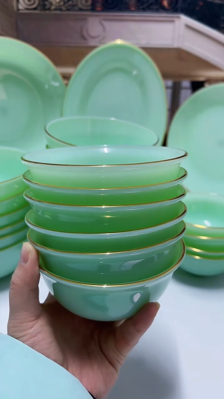 【闪购商品】0.... 4.5英寸玉瓷碗6个口径11.5厘米 