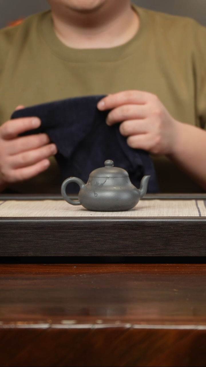 【闪购商品】紫砂茶壶天青君德