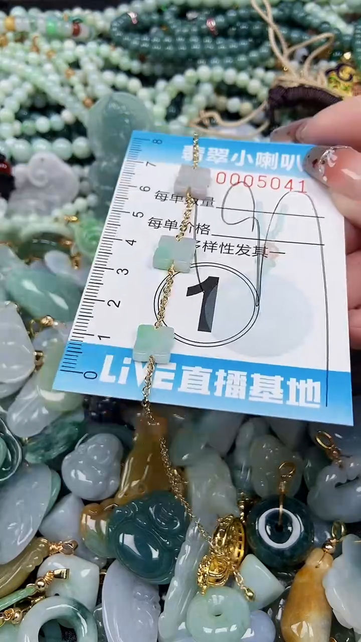 【闪购商品】翡翠颈饰未镶嵌闪购0000541多样性发其一