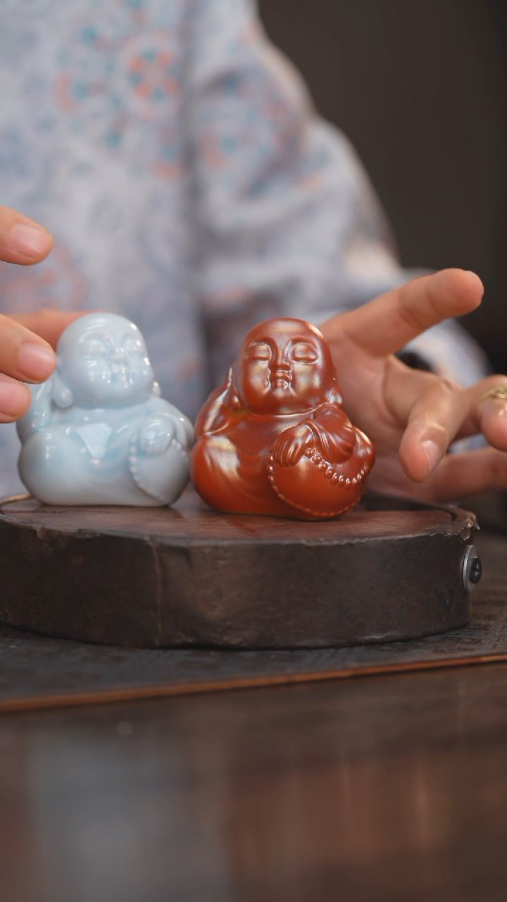 【闪购商品】杯31柴烧柴房陶瓷｜向佛小和尚