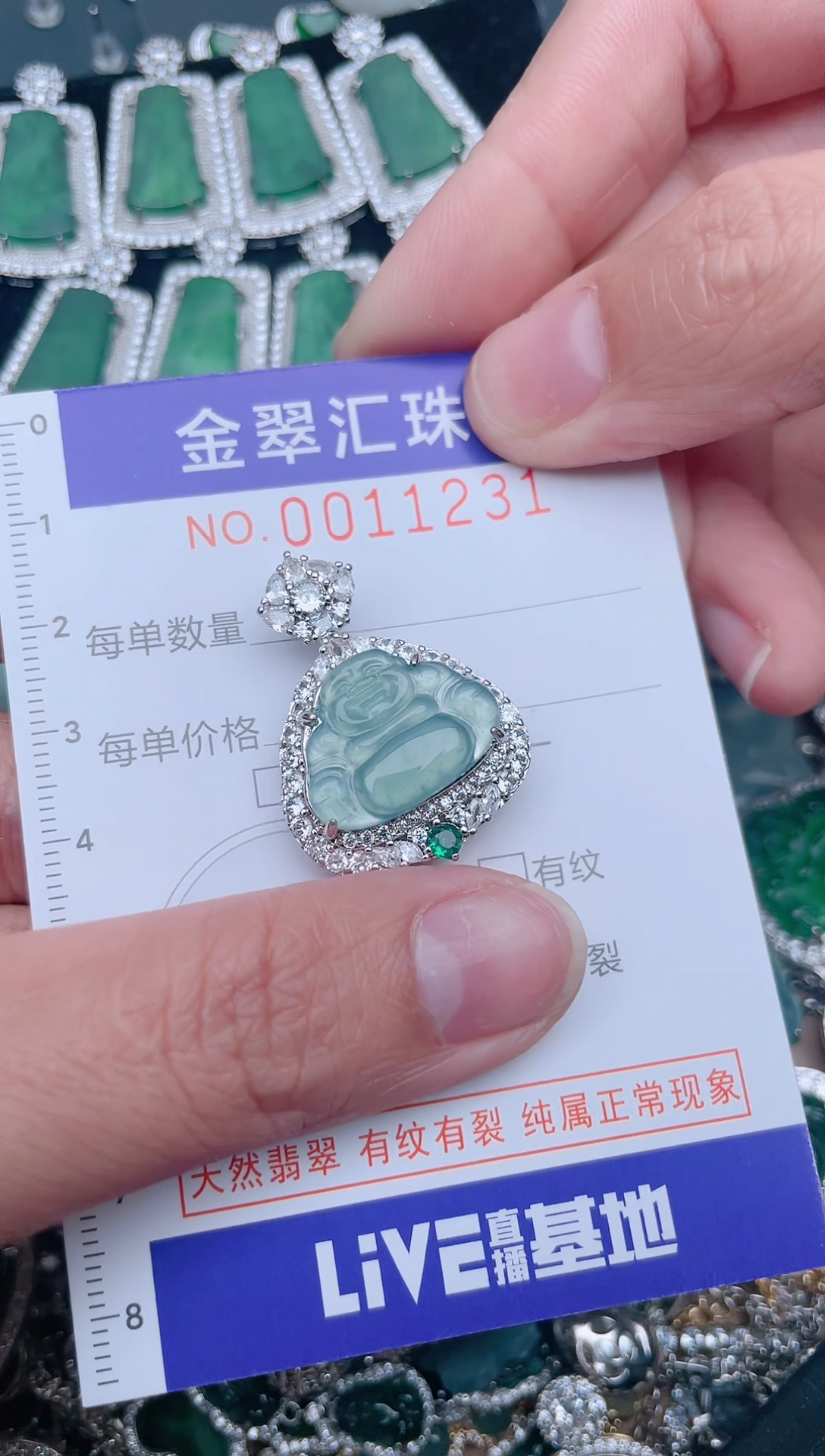 【闪购商品】翡翠颈饰未镶嵌11231.....1