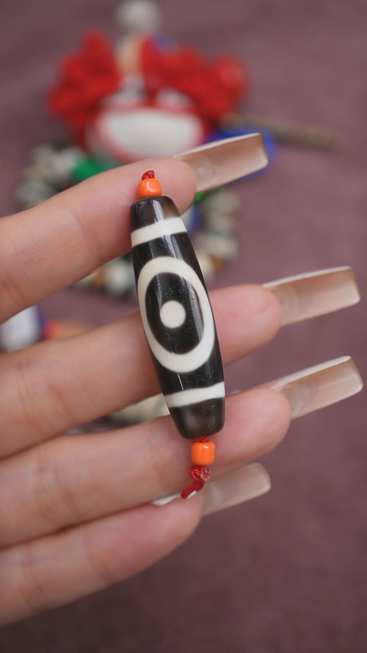 【闪购商品】玛瑙/玉髓颈饰未镶嵌蚀花玛瑙珠定制编绳