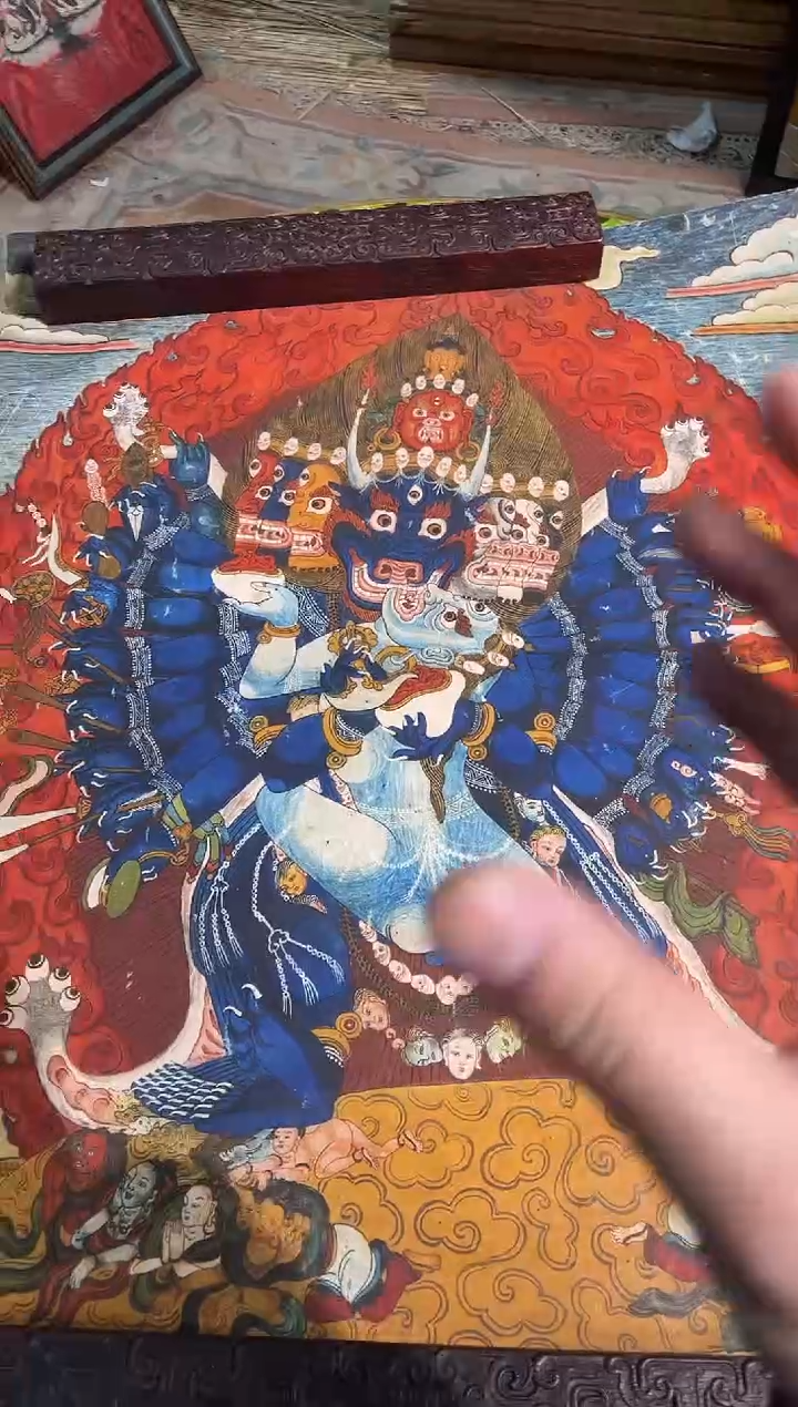 卷轴画天天的唐卡tk160