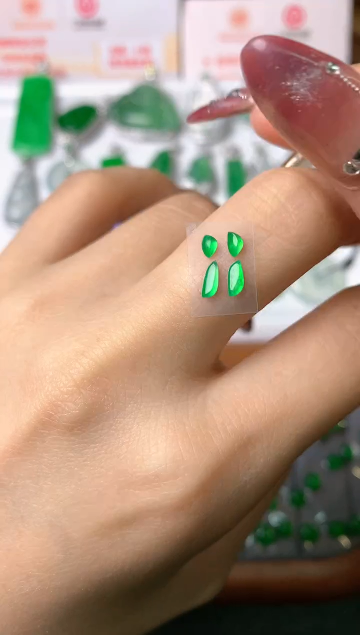 【闪购商品】定制翡翠未镶嵌裸石（镶嵌定制）