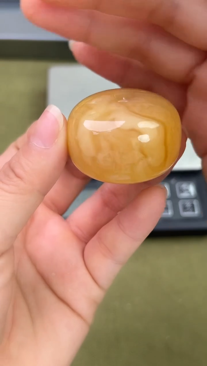 裸石琥珀未镶嵌琥珀蜜蜡吊坠