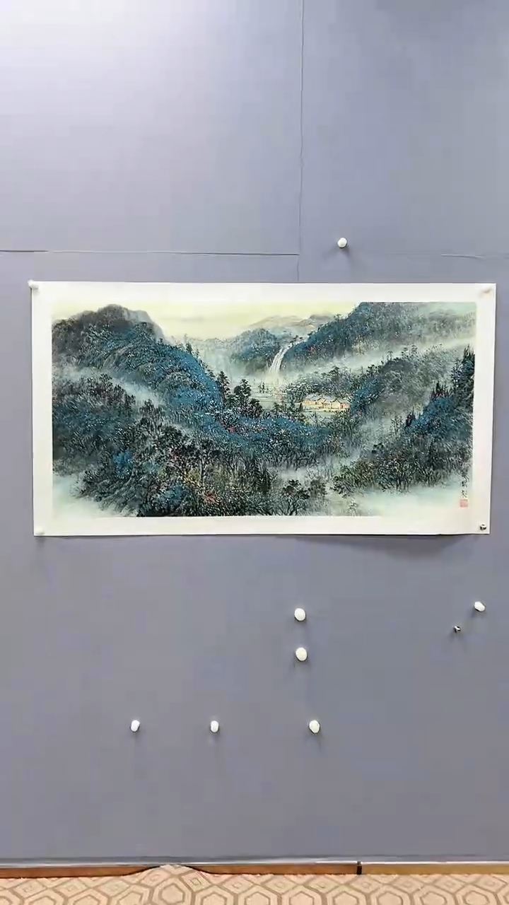 【闪购商品】绘画杨风顺绘画8平尺山水金奖作品