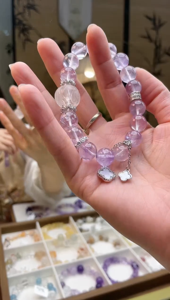 【闪购商品】水晶手链未镶嵌紫水晶