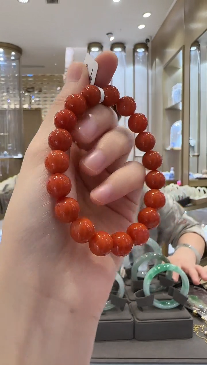 未镶嵌手串南红玛瑙120