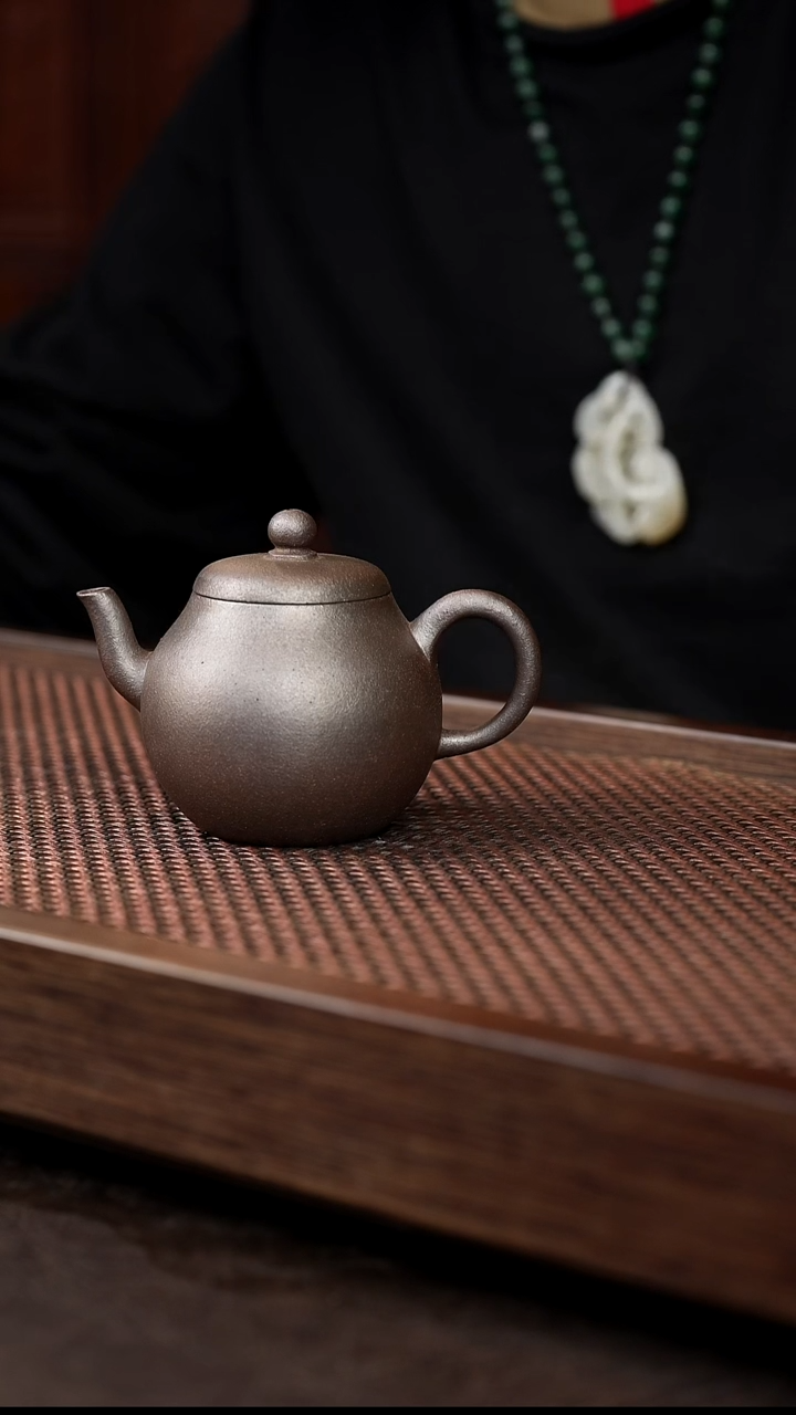 茶壶紫砂还原烧问圆