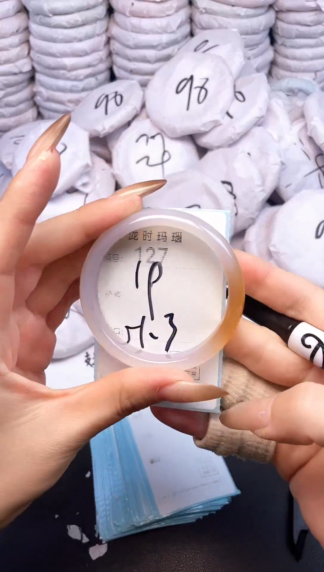 手镯玛瑙/玉髓未镶嵌127