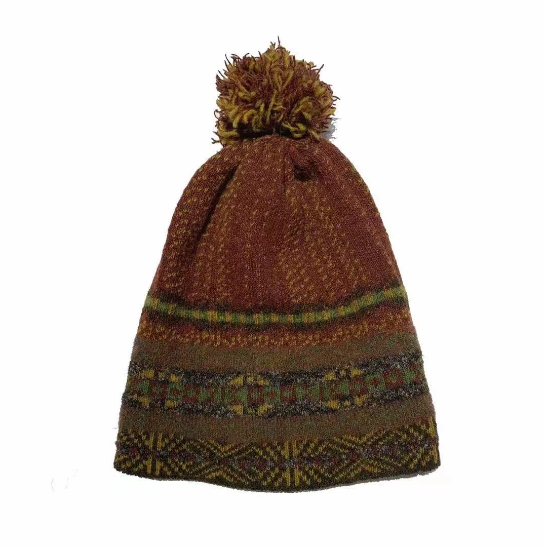 涟香家左岸迷香针织帽子7206