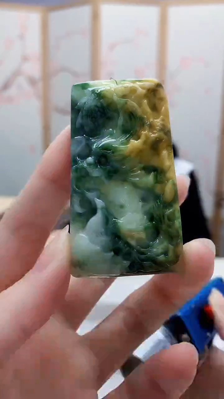 未镶嵌定制翡翠5160ry-毛货挂件74