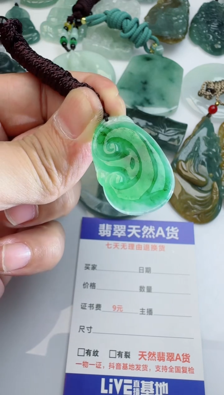 【闪购商品】翡翠颈饰未镶嵌111111111111