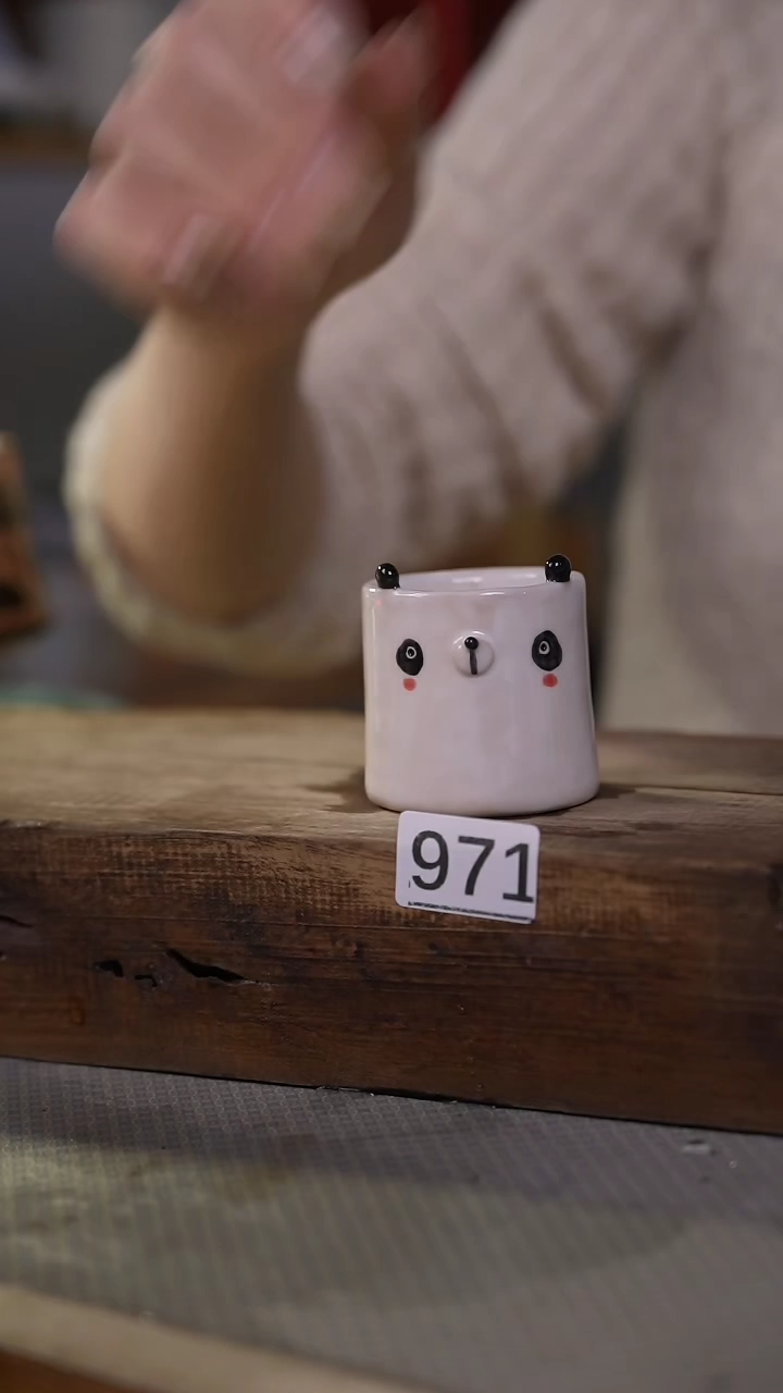 【闪购商品】瓷片手绘·杯/设计师 xudu 款