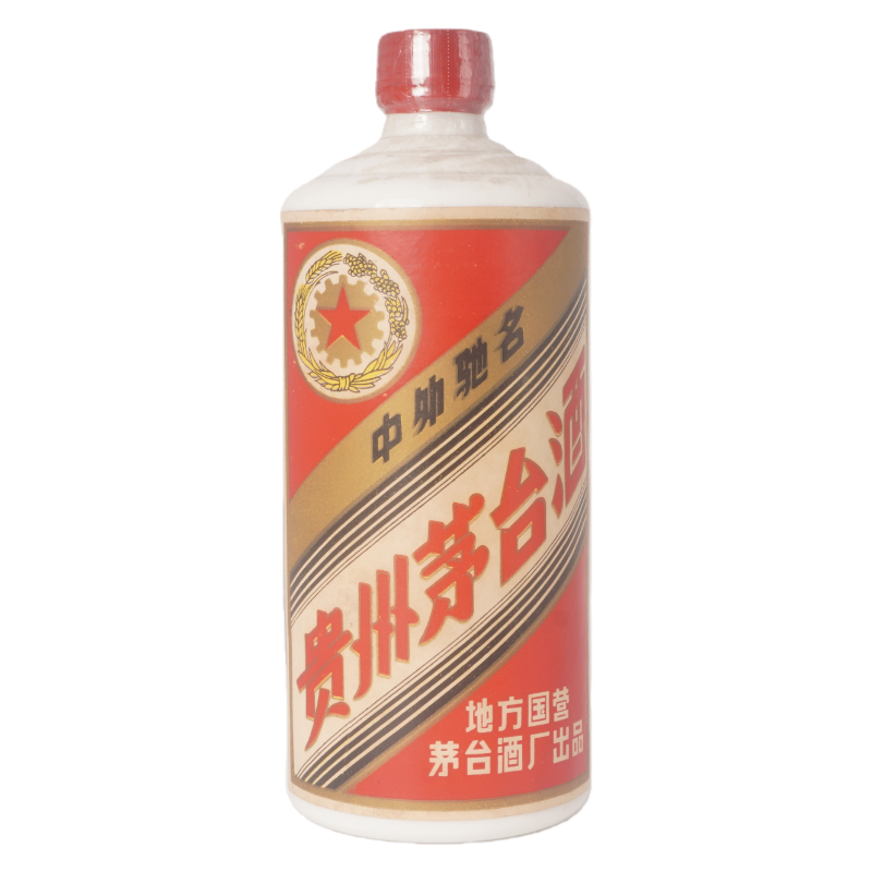 1985年1月12日贵州茅台地方某营54度酱香型白酒540ml（999）--0881