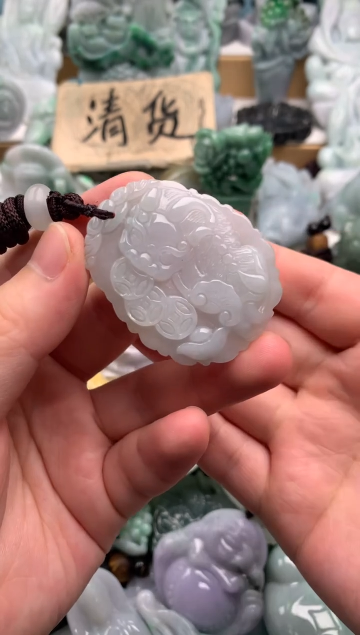 吊坠(不含链)未镶嵌翡翠1