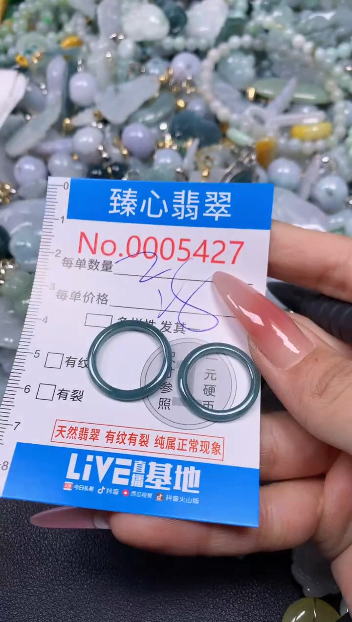 【闪购商品】翡翠颈饰未镶嵌含绳0005427