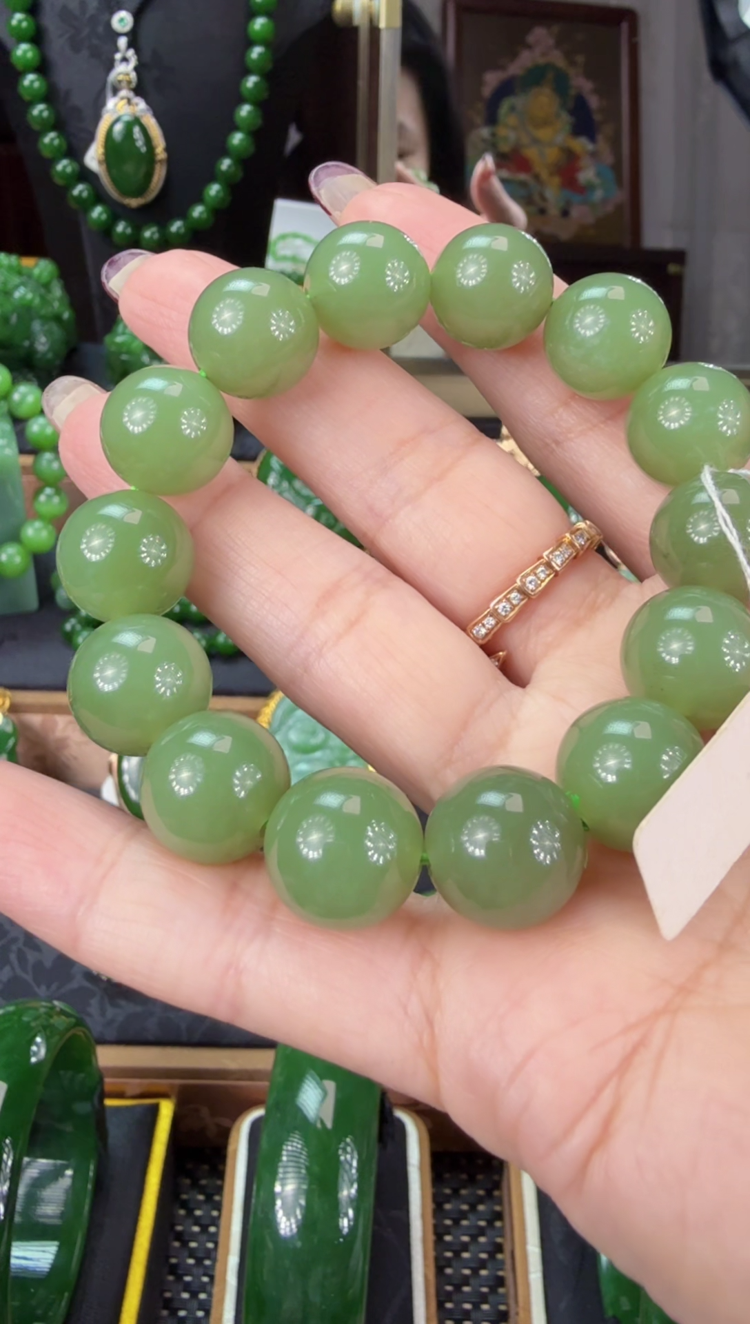 【闪购商品】和田玉手串未镶嵌 