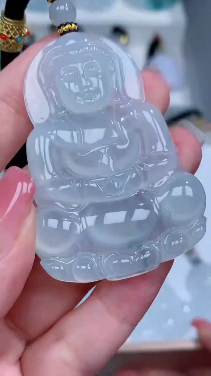 翡翠未镶嵌颈饰吊坠