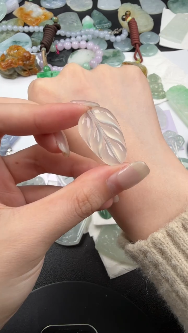 吊坠(不含链)未镶嵌翡翠翡翠饰品-211