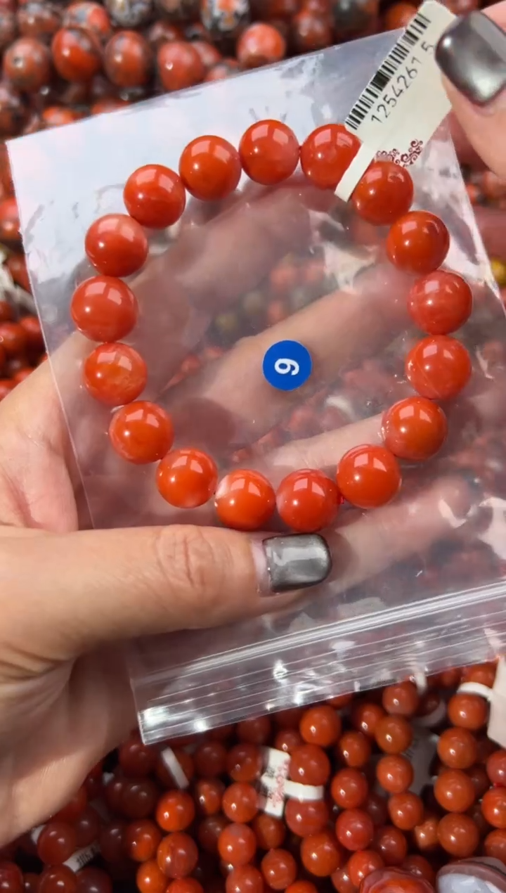 未镶嵌手串南红玛瑙12+