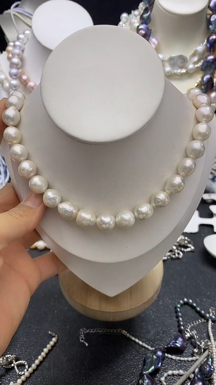 颈饰未镶嵌淡水珍珠多人