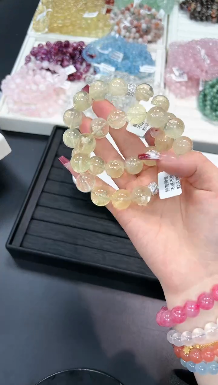 【闪购商品】水晶手串未镶嵌51a多样性发其一/1条默认微瑕