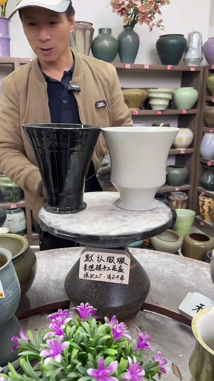 12-9-高18口17瑕-花盆