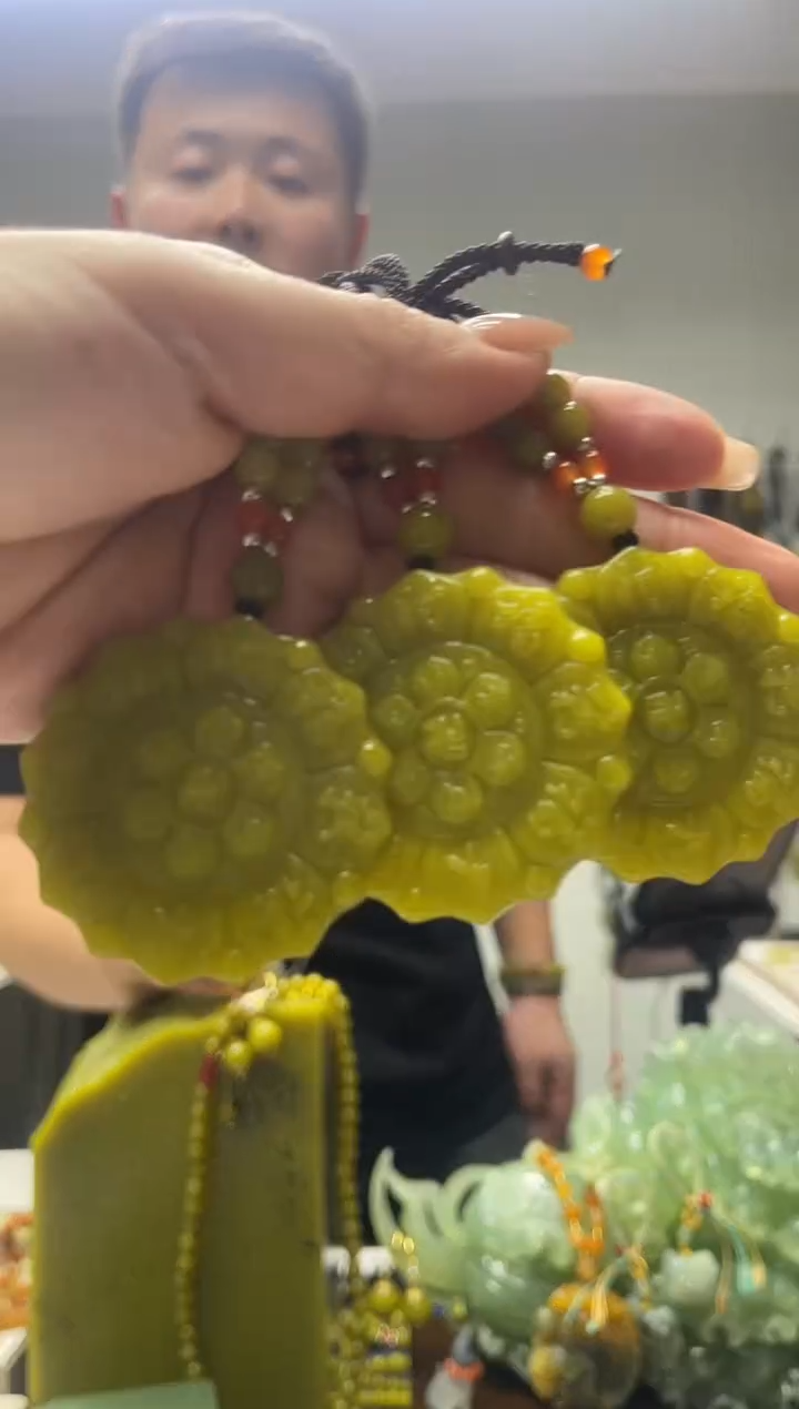 未镶嵌岫玉颈饰多样性发货 拍一发一