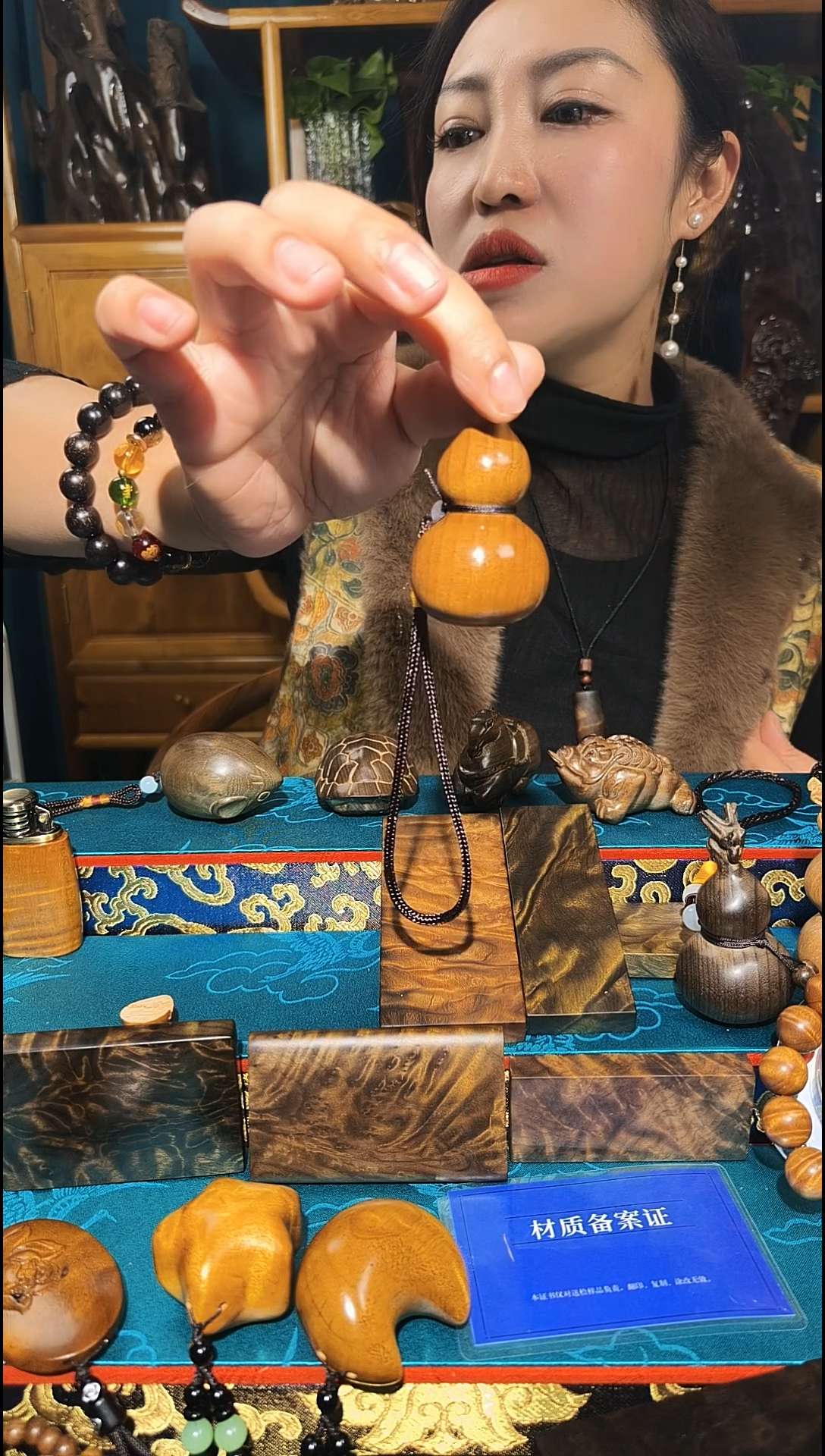 金丝楠钱*《燊若坊》：正宗金丝楠木小叶桢楠8