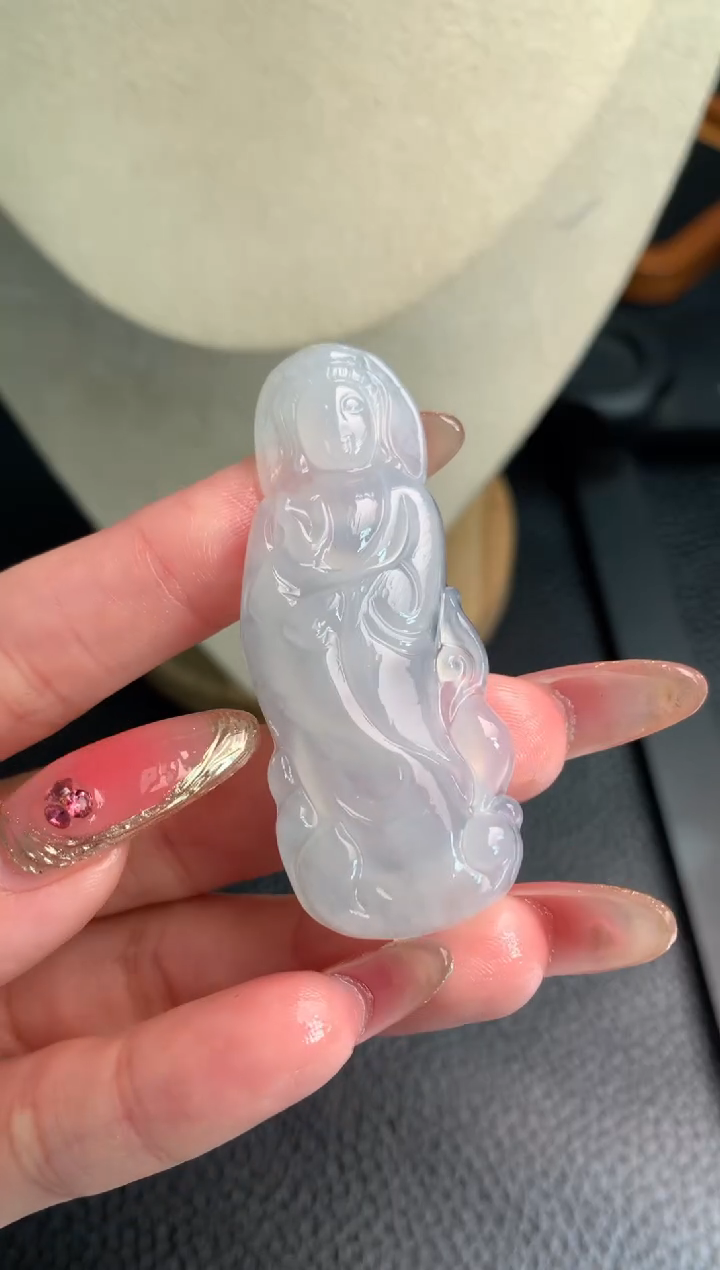 【闪购商品】定制翡翠未镶嵌观音
