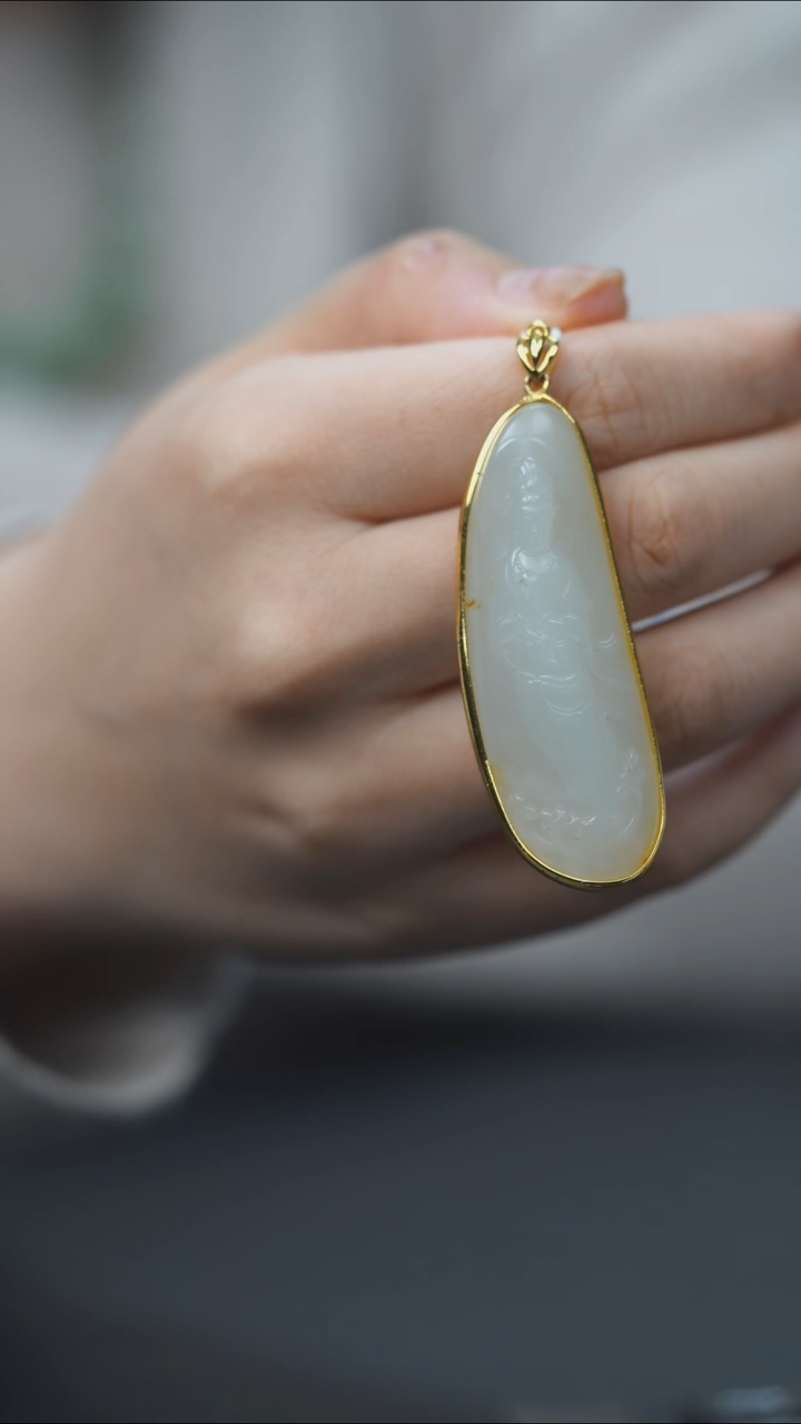 吊坠(赠链)未镶嵌和田玉HA00336