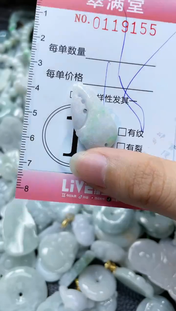 【闪购商品】翡翠未镶嵌颈饰闪购0119155