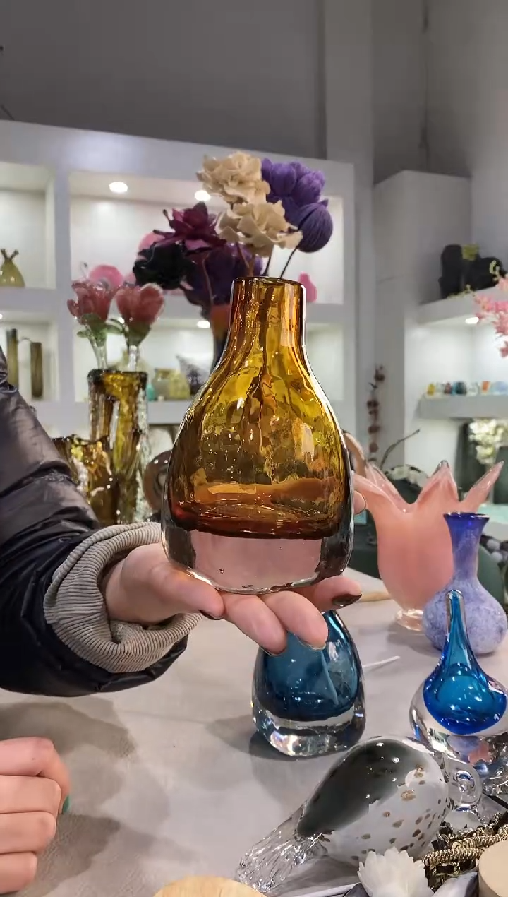 慕忆家手作琉璃花瓶