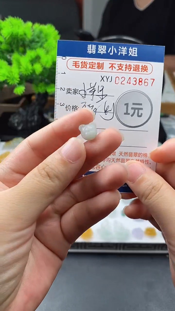 翡翠未镶嵌颈饰小****?福利3867
