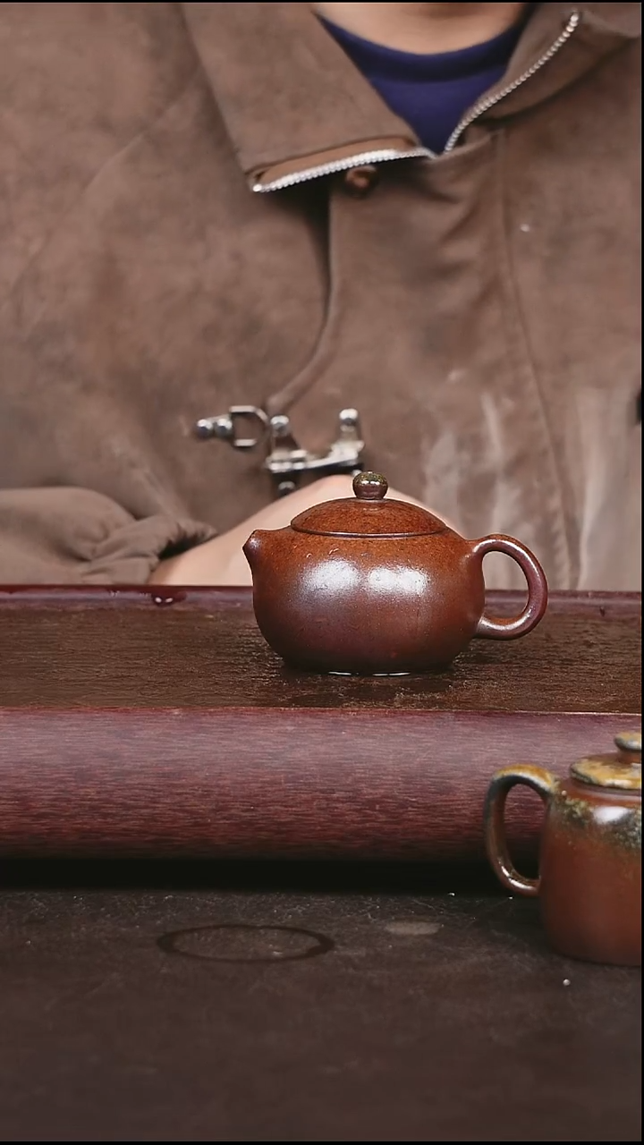 茶壶紫砂柴烧 西施